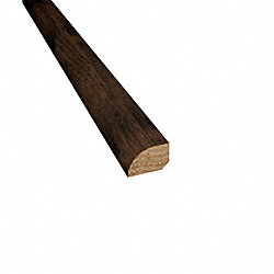 Prefinished Porter House Hickory Hardwood 1/2 in thick x .75 in wide x 78 in Length Shoe Molding